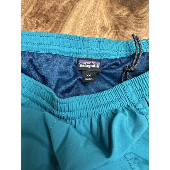 Patagonia Baggies Nylon Shorts Men XXL Lined Drawstring Pocket Swim Trunks - Picture 4 of 10